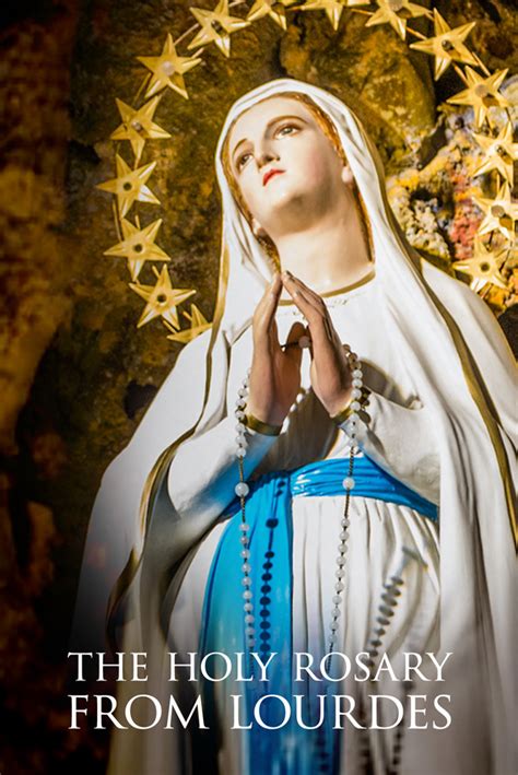 Rosary from Lourdes .